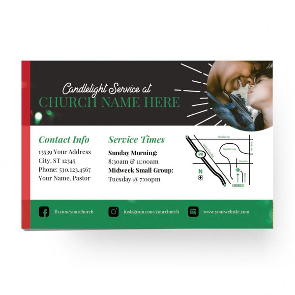 You're Invited Candle - Standard Invitation Card