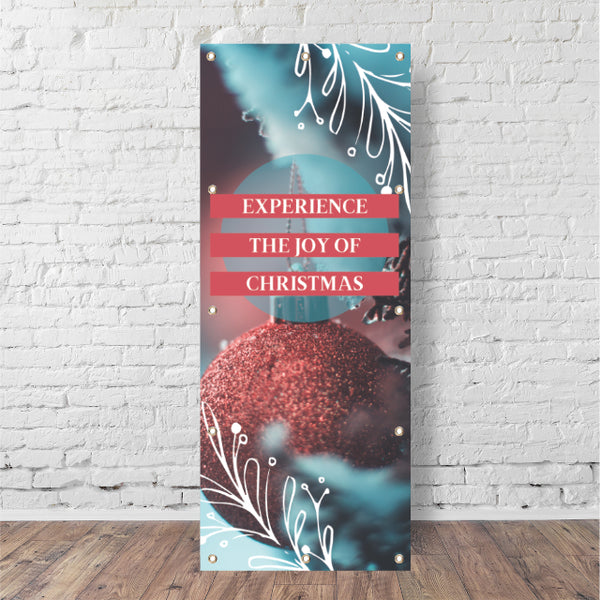 Experience the Joy - Vertical Banner