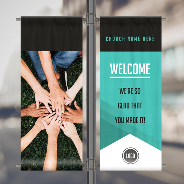 Gradient Banner - Pole Banners