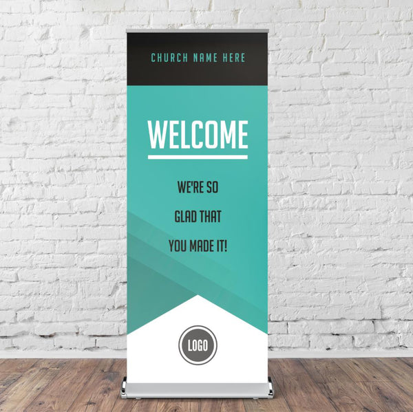 Gradient Banner - Retractable Banner