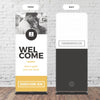 Modern Banner - Fabric Sleeve Banner