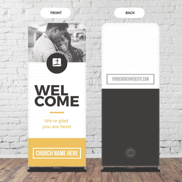 Modern Banner - Fabric Sleeve Banner