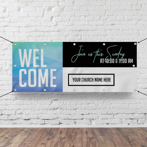 Gradient and Paint Clean - Horizontal Banner