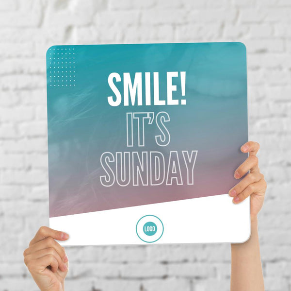 Angled Gradients - Greeting Signs