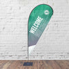 Angled Gradients - Teardrop Flag