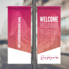 Angled Gradients - Pole Banners