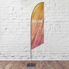 Angled Gradients - Feather Flag