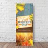 Fall Harvest Day - Vertical Banner