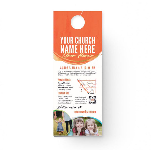 Open House Paint - Door Hanger