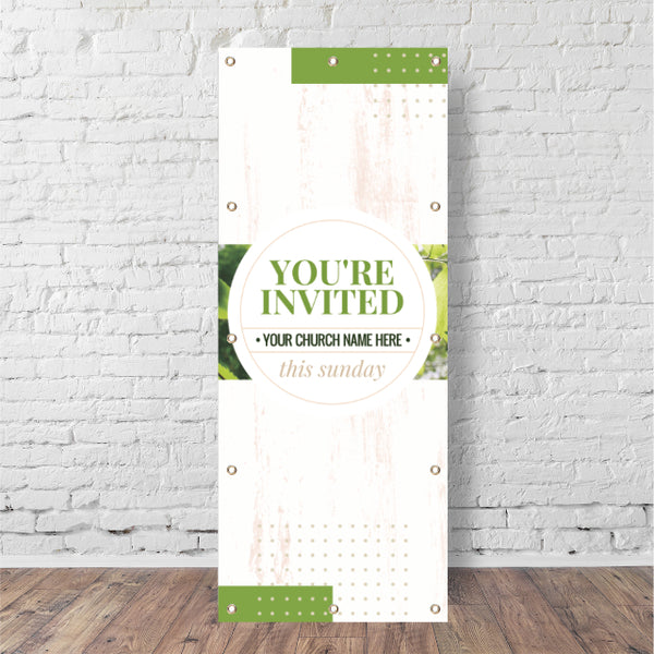 You're Invited Summer - Vertical Banner