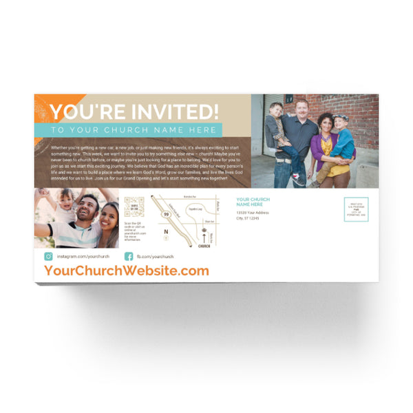 New Church Coming Soon - Large EDDM Mailer