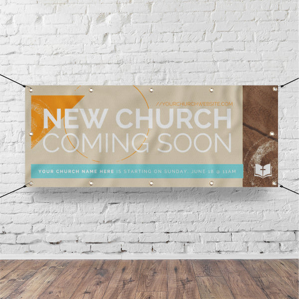 New Church Coming Soon - Horizontal Banner