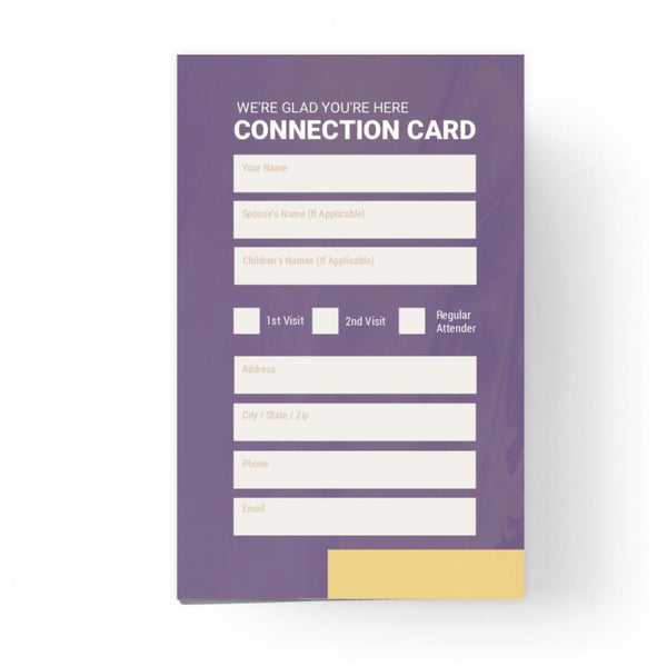 Welcome Paint - Mini Connection Card