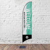 Clean Lines - Feather Flag