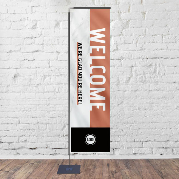 Clean Lines - Rectangle Flag