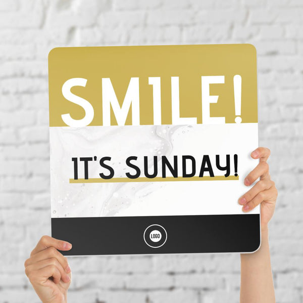 Clean Lines - Greeting Signs