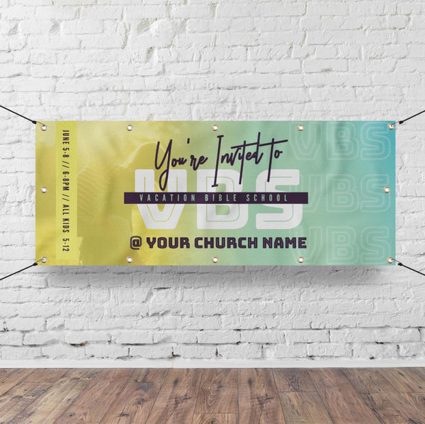You're Invited VBS - Horizontal Banner