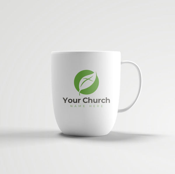 Leaf Circle Cross - Logo
