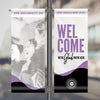 Wavy Lines - Pole Banners