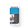 You're Invited Blue Wood - Door Hanger