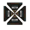 Color Block Lines - Welcome Tent