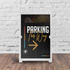 Color Block Lines - Sidewalk Sign