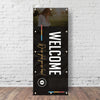 Color Block Lines - Vertical Banner