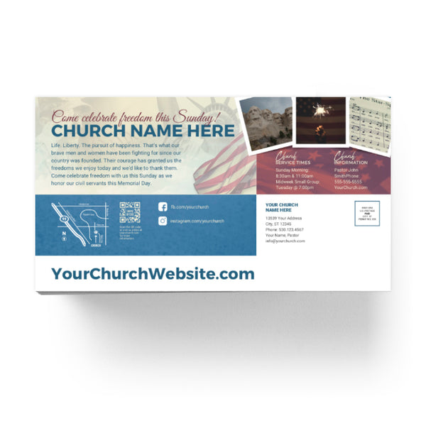 Celebrate Freedom - Large EDDM Mailer