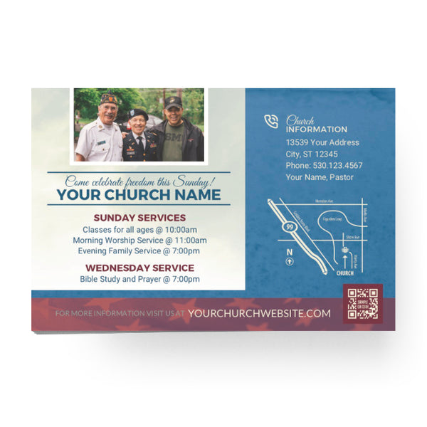 Celebrate Freedom - Standard Invitation Card