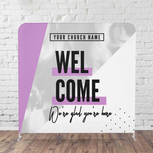 Church Dots - Large Fabric Sleeve Displays