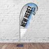 Church Dots - Teardrop Flag