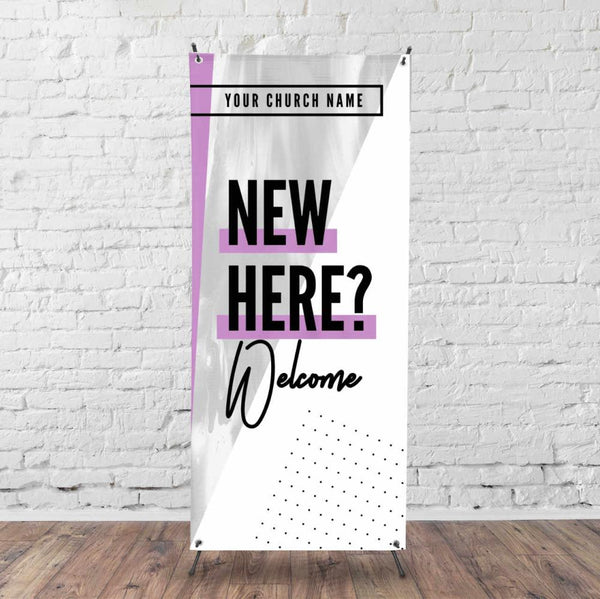 Church Dots - X-Stand Banner