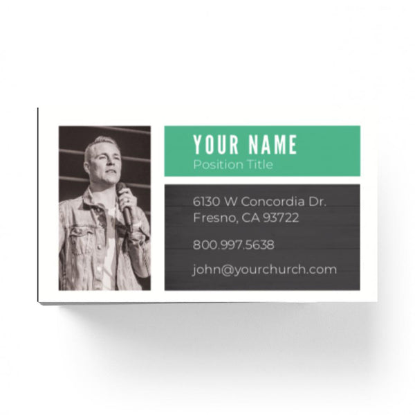Modern Wood - Business Card