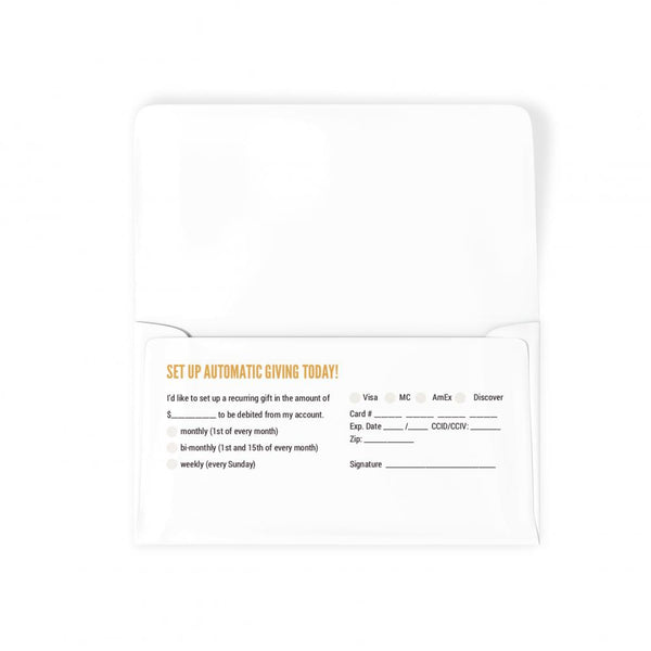 Gradient Service - Long Flap Offering Envelope