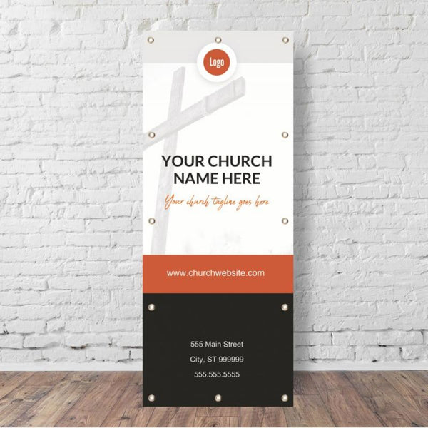 Calvary Yearly Theme - Vertical Banner