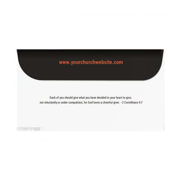 Calvary Yearly Theme - Short Flap Offering Envelope