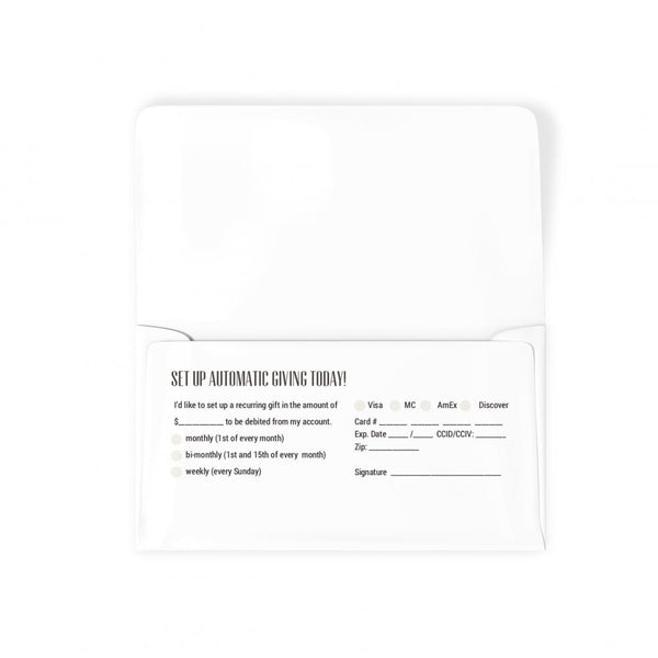 Harvest Yearly Theme - Long Flap Offering Envelope
