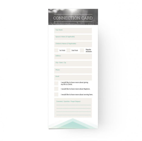 Diamond Field Service - Standard Connection Card