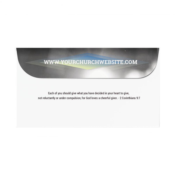 Diamond Field Service - Short Flap Offering Envelope