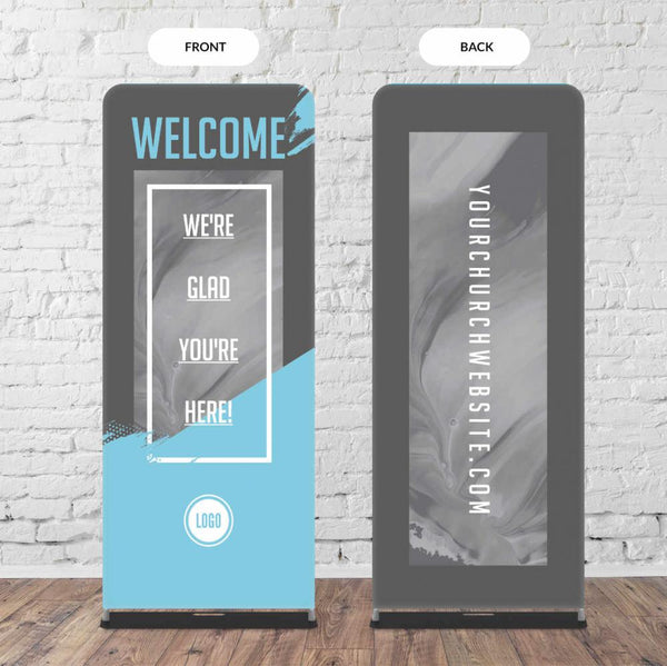 Paint Stroke - Fabric Sleeve Banner