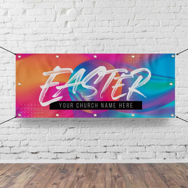 Easter Colorful - Horizontal Banner