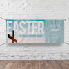 Easter Blue Cross - Horizontal Banner