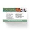 Open House Golden Field - Mini Invitation Card
