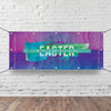 Easter Purple Gradient - Horizontal Banner