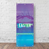 Easter Purple Gradient - Vertical Banner