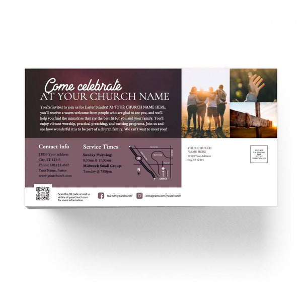 He Is Risen Tomb - Large EDDM Mailer