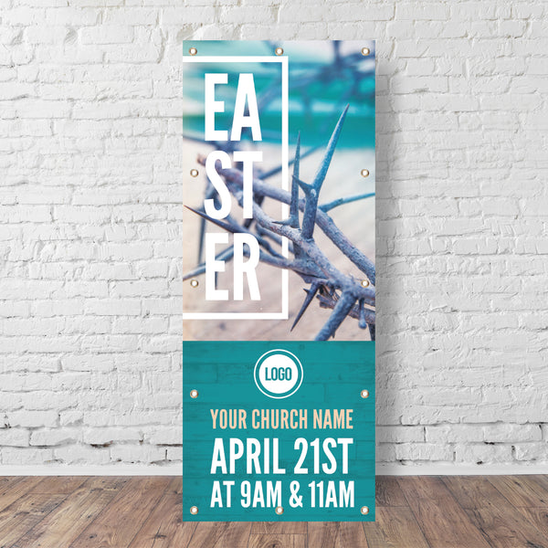 Easter Vertical Thorns - Vertical Banner