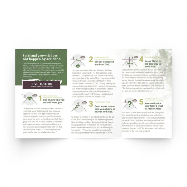 Grow With Us Tree - Trifold Tract