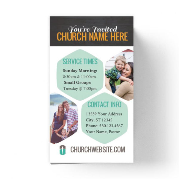 You're Invited Burst - Mini Invitation Card
