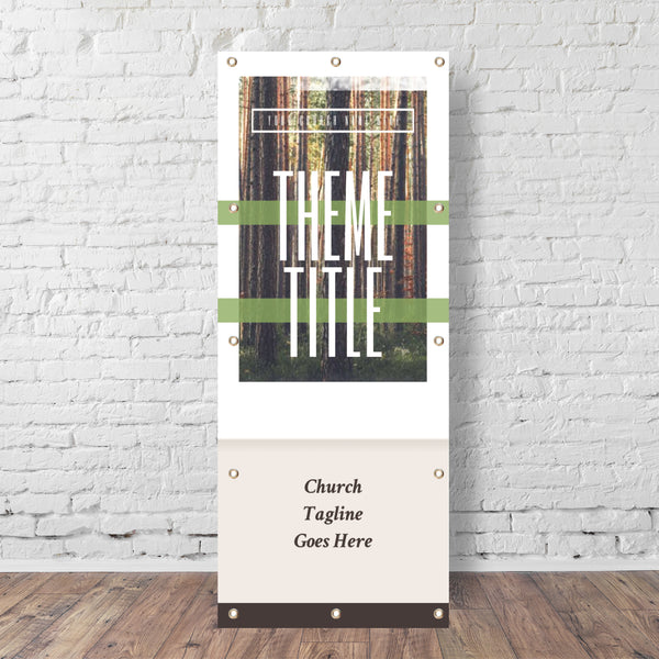 Forest Yearly Theme - Vertical Banner